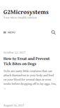 Mobile Screenshot of g2microsystems.com