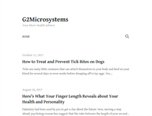 Tablet Screenshot of g2microsystems.com